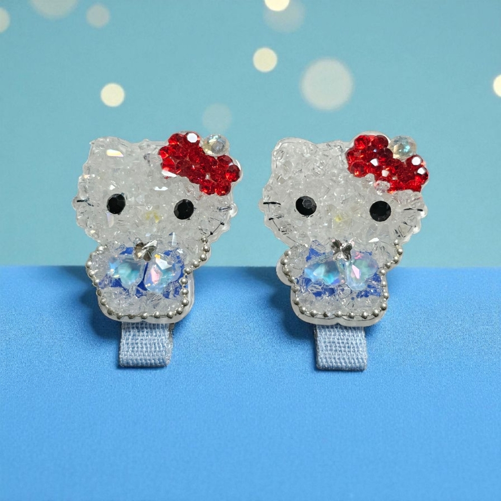 Hello Kitty Hair Clips